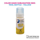 Garage Sale Color Make sublimation inks 70ml bottle - four color combo