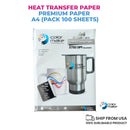 Garage Sale Heat transfer paper - Premium paper A4 (pack 100 sheets)