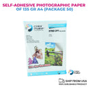 Garage Sale Self-adhesive photographic paper of 135 gr A4 (package 50)
