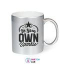 Silver mug 11 oz