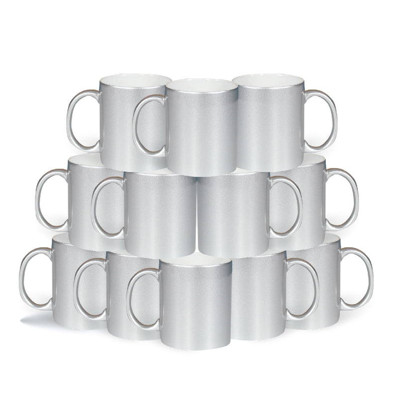 Silver mug 11 oz