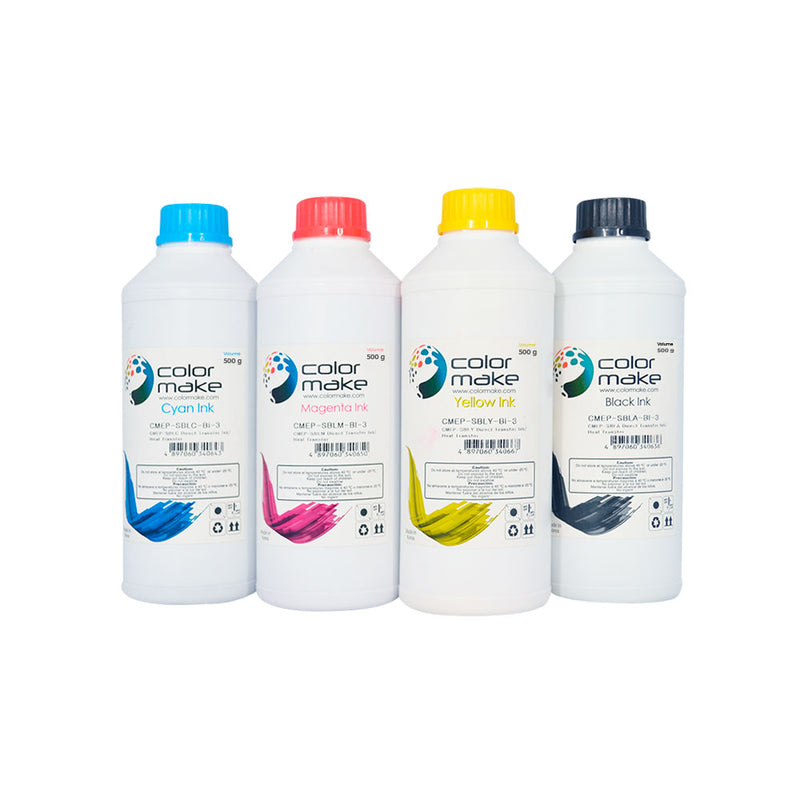 Color Make Sublimation ink 500ml. Buy it by color